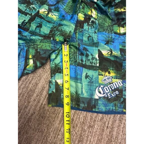 Corona Extra Swim Elastic Waistband Trunks Board Shorts Mens Size 2XL - Picture 3 of 8